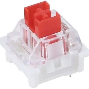 Red & White Mechanical Keyboard Switches - Outemu Red switches (108 ct.)